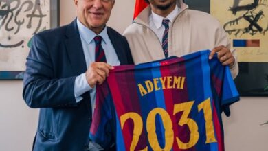 Karim Adeyemi joins Barcelona from Borussia Dortmund on a five-year deal
