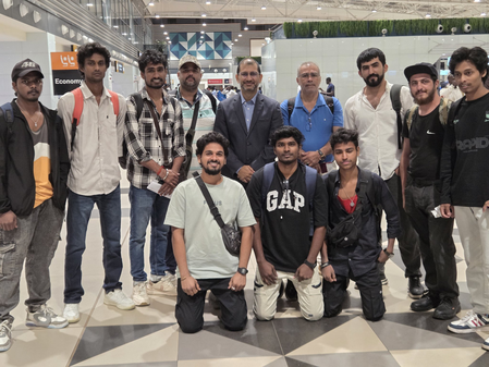 India facilitates repatriation of nine seafarers stranded in Ghana India facilitates repatriation of nine seafarers stranded in Ghana
