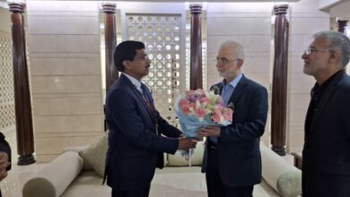 Iranian minister arrives in New Delhi to attend BRICS meeting Iranian minister arrives in New Delhi to attend BRICS meeting