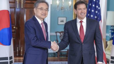 South Korean FM urges faster progress in talks with Rubio on nuclear pact revision South Korean FM urges faster progress in talks with Rubio on nuclear pact revision