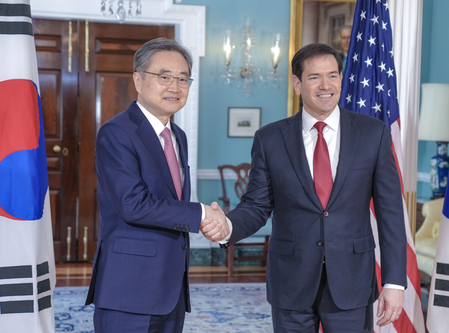 South Korean FM urges faster progress in talks with Rubio on nuclear pact revision South Korean FM urges faster progress in talks with Rubio on nuclear pact revision