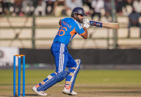 1st T20I: Sooryavanshi’s 18-ball fifty takes India to a seven-wicket win over Zimbabwe 1st T20I: Sooryavanshi’s 18-ball fifty takes India to a seven-wicket win over Zimbabwe