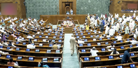 Lok Sabha pays homage to Kargil martyrs, adjourned after Oppn ruckus till noon Lok Sabha pays homage to Kargil martyrs, adjourned after Oppn ruckus till noon