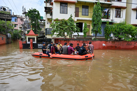 Over 10.6 lakh people affected by Assam floods, relief operations in full swing: CM Over 10.6 lakh people affected by Assam floods, relief operations in full swing: CM
