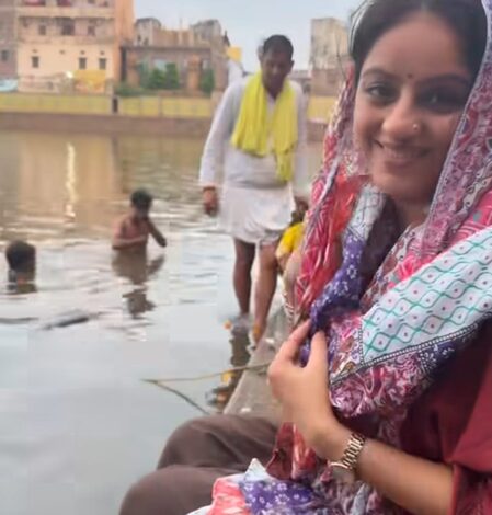 ‘Diya Aur Baati Hum’ fame Deepika Singh shares glimpse of her spiritual journey in Vrindavan