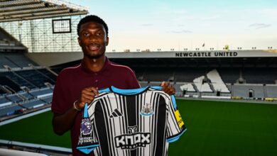 French midfielder Aladji Bamba joins Newcastle United from Monaco