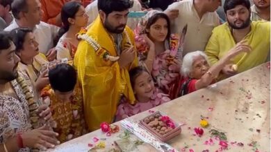 Deepika Singh reacts after being accused of receiving VIP treatment at Vrindavan, ignoring elderly devotees