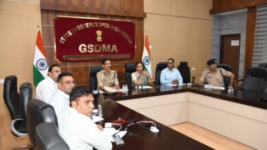 Gujarat Police on high alert as DGP reviews flood response Gujarat Police on high alert as DGP reviews flood response