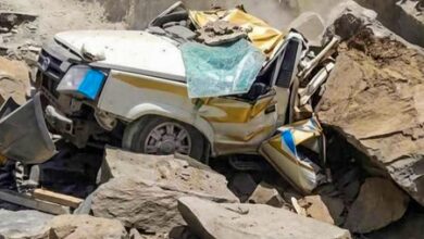 Landslide of rocks hits vehicle in Himachal; 6-month-old infant among 13 killed
