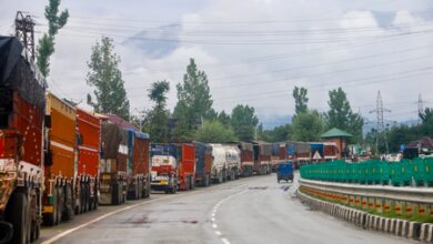 Jammu-Srinagar highway closed after fresh landslide in Udhampur district