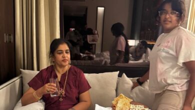 Fatima Vijay Antony pens adorable birthday wish to both her husband Vijay Antony and their daughter Laara! Fatima Vijay Antony pens adorable birthday wish to both her husband Vijay Antony and their daughter Laara!