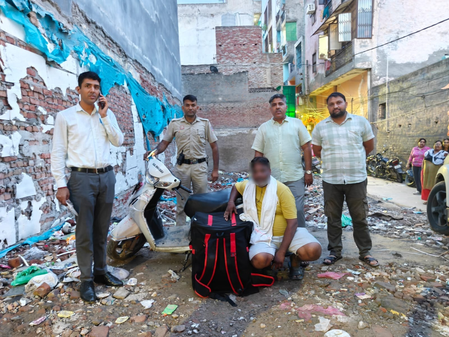 Delhi Police arrests illicit liquor supplier, seizes 150 quarters under anti-drug campaign Delhi Police arrests illicit liquor supplier, seizes 150 quarters under anti-drug campaign