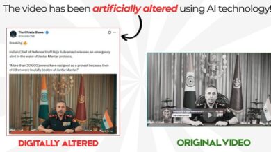 Jantar Mantar protests: Govt debunks Pak accounts spreading fake AI-generated video of CDS Gen Subramani Jantar Mantar protests: Govt debunks Pak accounts spreading fake AI-generated video of CDS Gen Subramani