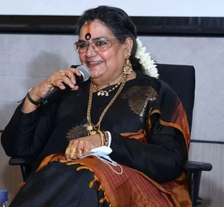 Usha Uthup says the ‘song is always bigger than the singer’: Without musicians, technicians nothing is possible Usha Uthup says the ‘song is always bigger than the singer’: Without musicians, technicians nothing is possible