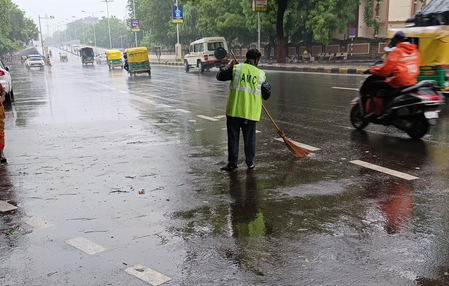 Gujarat: Ahmedabad deploys 24 teams at 20 waterlogged locations as seasonal rainfall reaches 18.53 inches