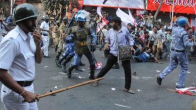 Six FIRs registered over rowdyism during joint rally by CJP-Left parties in Kolkata; police say criminals joined stir Six FIRs registered over rowdyism during joint rally by CJP-Left parties in Kolkata; police say criminals joined stir