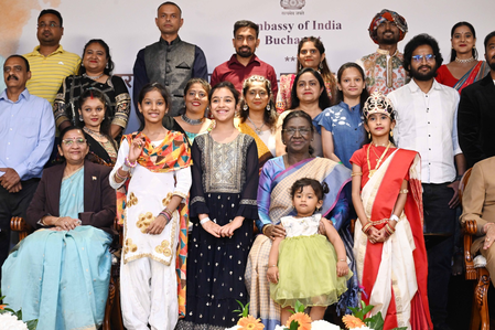 President Murmu lauds diaspora for promoting Indian culture and values in Romania President Murmu lauds diaspora for promoting Indian culture and values in Romania