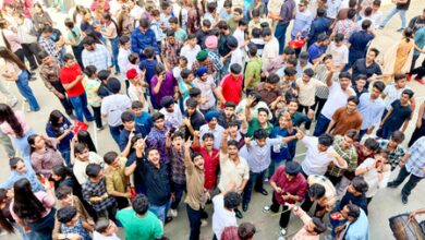 Dharmendra Pradhan’s resignation: Students celebrate in Jaipur, say protest to continue until it is accepted Dharmendra Pradhan’s resignation: Students celebrate in Jaipur, say protest to continue until it is accepted