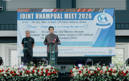 Insurgency-free Mizoram ensures peaceful coexistence: CM Lalduhoma