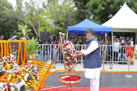 Our heroes may have attained martyrdom, but their legacy is eternal: CM Shivakumar on Kargil Diwas Our heroes may have attained martyrdom, but their legacy is eternal: CM Shivakumar on Kargil Diwas