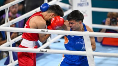 CWG 2026: India’s Jadumani Singh storms into men’s 55kg boxing quarterfinals with unanimous win over Pakistan’s Rehman