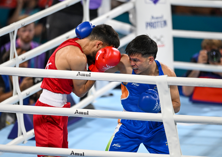 CWG 2026: India’s Jadumani Singh storms into men’s 55kg boxing quarterfinals with unanimous win over Pakistan’s Rehman CWG 2026: India’s Jadumani Singh storms into men’s 55kg boxing quarterfinals with unanimous win over Pakistan’s Rehman