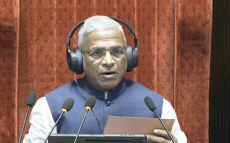 Rajya Sabha adjourned briefly again as Oppn protests over Vande Mataram Bill