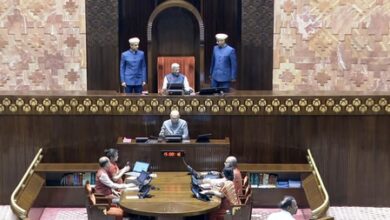Rajya Sabha adjourned till 5.15 pm amid Oppn’s heavy sloganeering