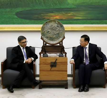 India and China discuss ways to enhance bilateral exchanges at political, people-to-people levels