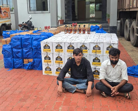 Gujarat Police bust liquor smuggling racket, seize IMFL worth Rs 48.35 lakh