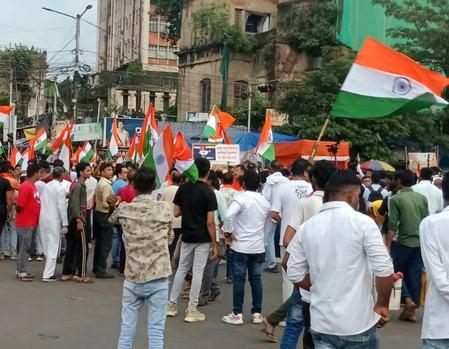 Bengal: BJP holds flag rallies against July 24 unrest