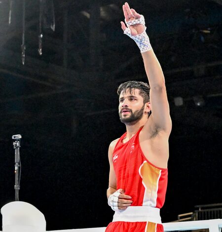 CWG 2026: ‘Aim is to get gold,’ says Sachin after sealing QF spot in men’s 60kg boxing CWG 2026: ‘Aim is to get gold,’ says Sachin after sealing QF spot in men’s 60kg boxing