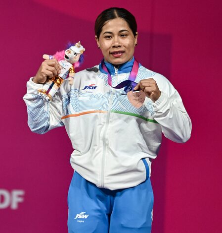 CWG 2026: Sports Min Dr Mandaviya hails lifter Bindyarani Devi’s gritty show in bronze medal win
