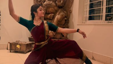 Dimple Hayathi begins training in Kuchipudi again!