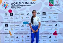 Amieyra Khoslla sets national record at World Youth Climbing Championships