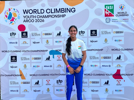 Amieyra Khoslla sets national record at World Youth Climbing Championships