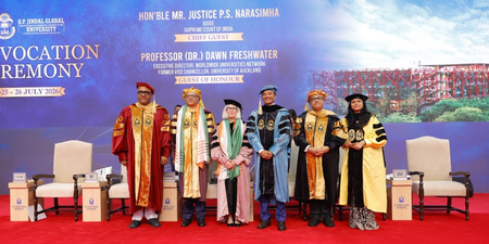 JGU hosts 15th convocation, celebrates academic excellence and global leadership