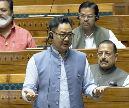 Govt willing to stretch anti-paper leak Bill debate to 10 hours in LS, says Kiren Rijiju
