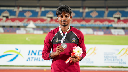 CWG is another opportunity to represent India, I’ll make the most of it: Hurdler Santhosh Tamilarasan