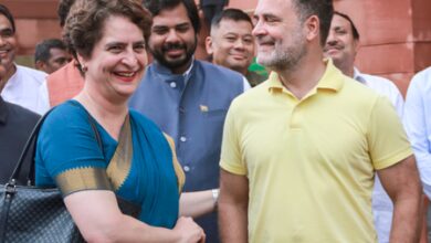 ‘Remarks baseless, should apologise’: NDA attacks Priyanka, Rahul Gandhi over comments against Pralhad Joshi