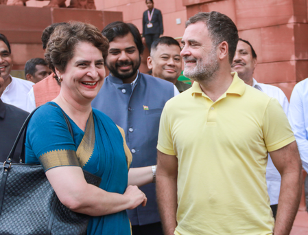 ‘Remarks baseless, should apologise’: NDA attacks Priyanka, Rahul Gandhi over comments against Pralhad Joshi ‘Remarks baseless, should apologise’: NDA attacks Priyanka, Rahul Gandhi over comments against Pralhad Joshi