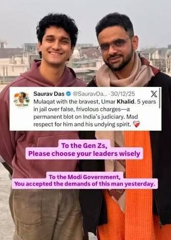 Kerala BJP chief targets CJP protesters, shares Saurav Das’ old post on Umar Khalid Kerala BJP chief targets CJP protesters, shares Saurav Das’ old post on Umar Khalid