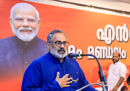 Abuse isn’t a strategy, hate doesn’t transform nation: Kerala BJP chief Rajeev Chandrasekhar