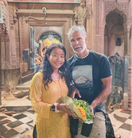 Ankita Konwar shares serene temple moments with Milind Soman, honours ancient culture and traditions on Guru Purnima Ankita Konwar shares serene temple moments with Milind Soman, honours ancient culture and traditions on Guru Purnima
