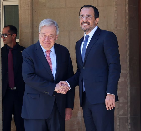 UN chief announces plans for new enlarged meeting on Cyprus issue UN chief announces plans for new enlarged meeting on Cyprus issue