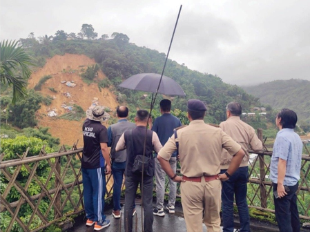Nagaland: Two brothers die in landslide, mother injured Nagaland: Two brothers die in landslide, mother injured