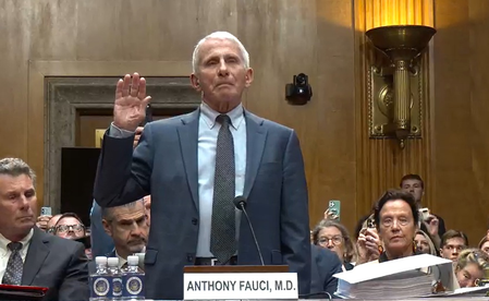 US Covid fight leader Anthony Fauci declines to testify during Republican questioning at Senate hearing US Covid fight leader Anthony Fauci declines to testify during Republican questioning at Senate hearing
