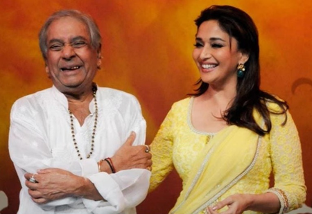 Madhuri Dixit remembers dance legends Pandit Birju Maharaj, Saroj Khan on Guru Purnima: ‘Thank you for shaping me’