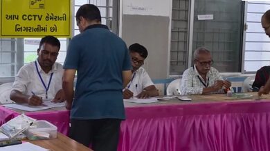 Gujarat bypoll: 6.06 pc turnout in first three hours of polling in Manjalpur Gujarat bypoll: 6.06 pc turnout in first three hours of polling in Manjalpur