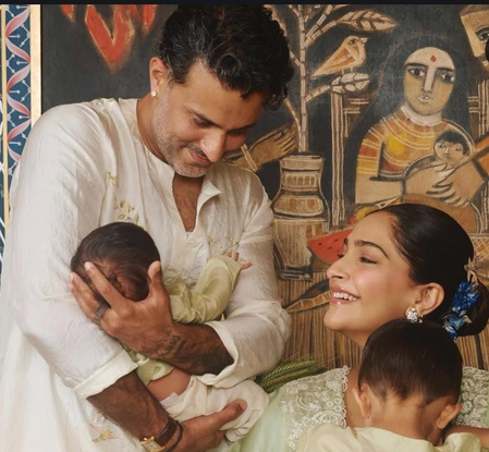 Sonam Kapoor’s MIL offers rare glimpse into actress & husband Anand Ahuja’s family life with their baby boys Sonam Kapoor’s MIL offers rare glimpse into actress & husband Anand Ahuja’s family life with their baby boys